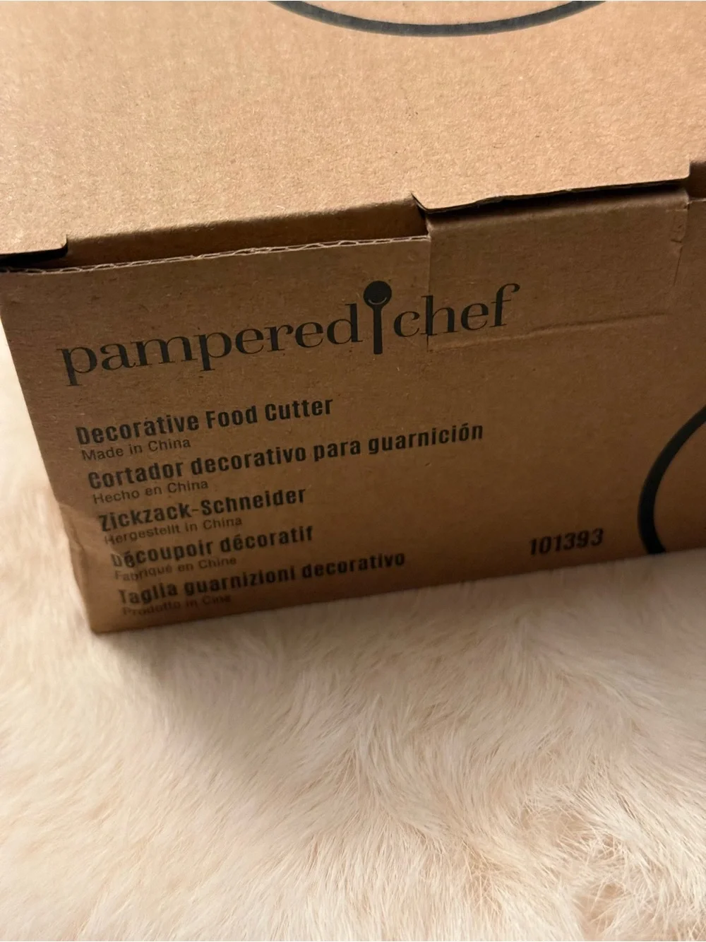 NEW Pampered Chef Decorative Food Cutter Item # 101393